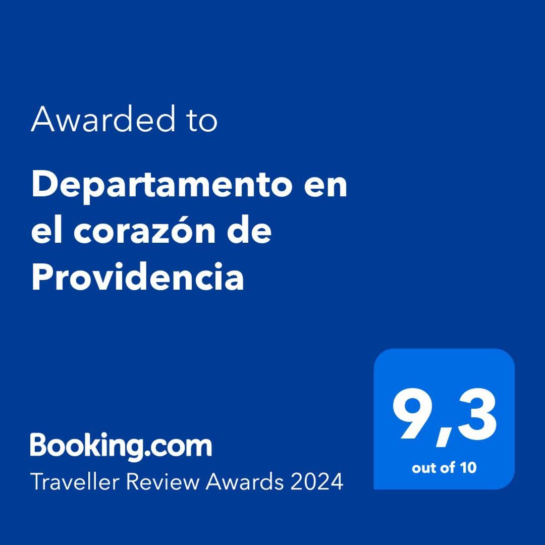 شقة Departamento En El Corazon De Providencia سانتياغو المظهر الخارجي الصورة